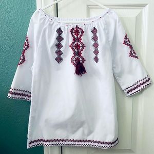 Girls tailor-made top